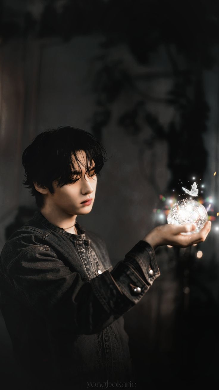 A moment captured by Stray Kids's fan