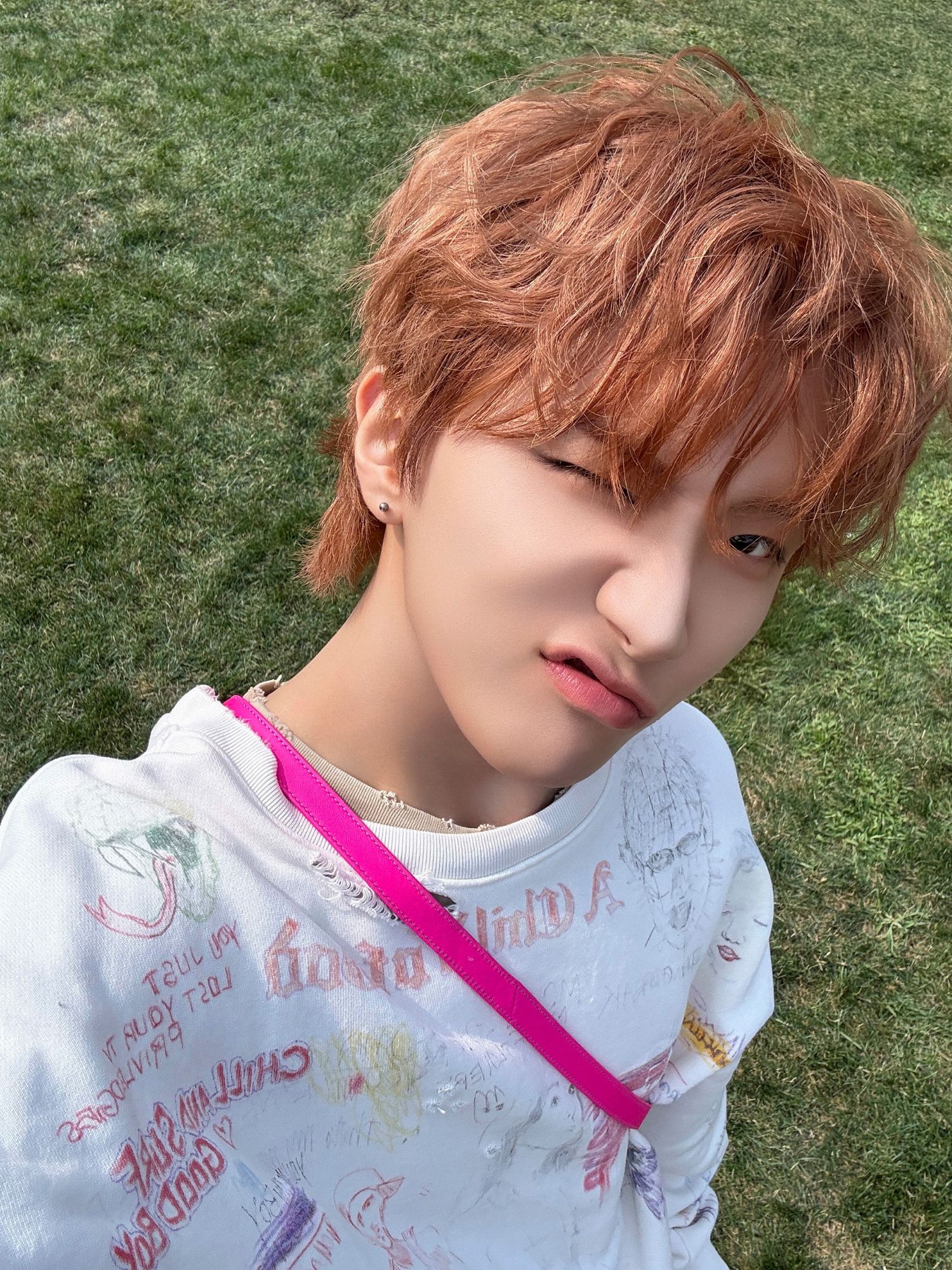 A moment captured by Woonhak (BOYNEXTDOOR)'s fan