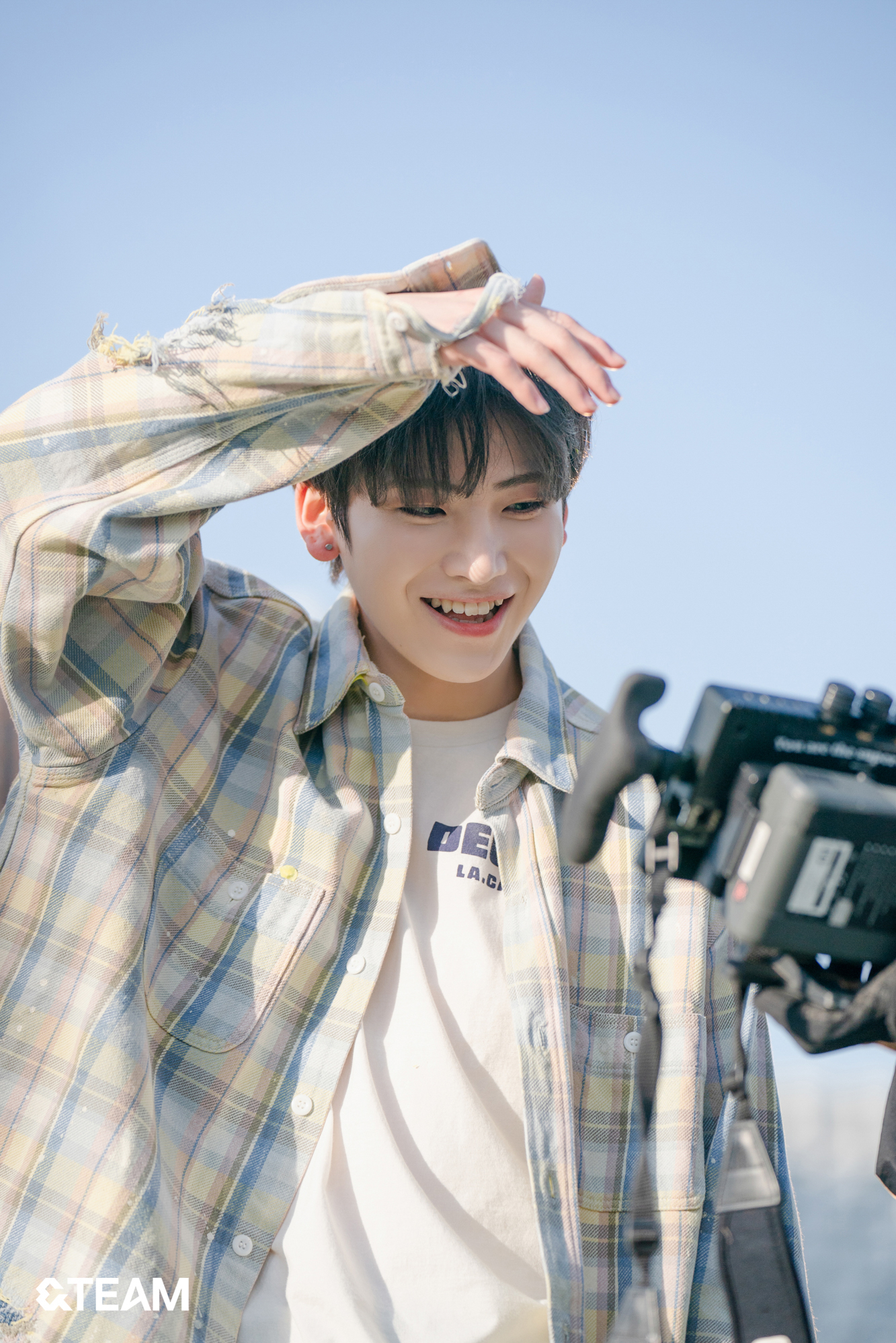 A moment captured by Yuma (&TEAM)'s fan