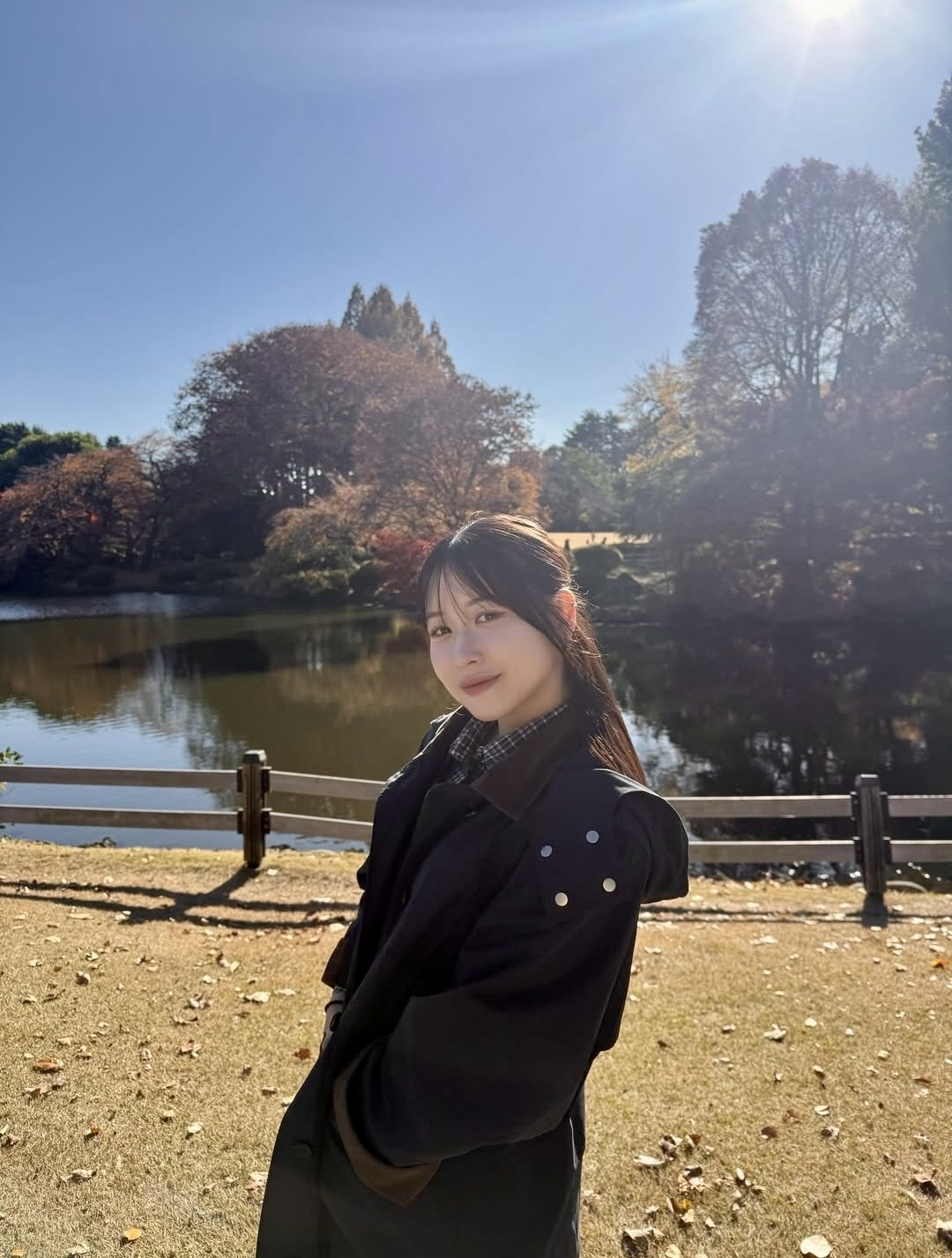 A moment captured by Kasahara Momona (ME:I)'s fan