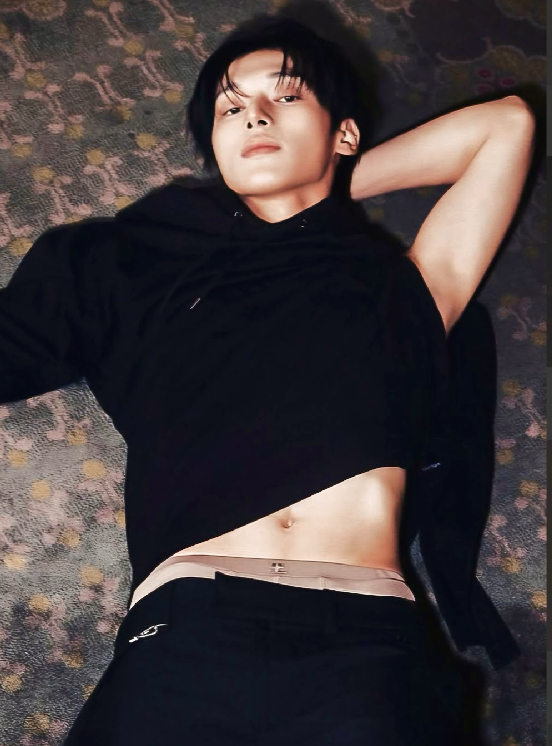 Recent activity shot of Wooyoung (ATEEZ)