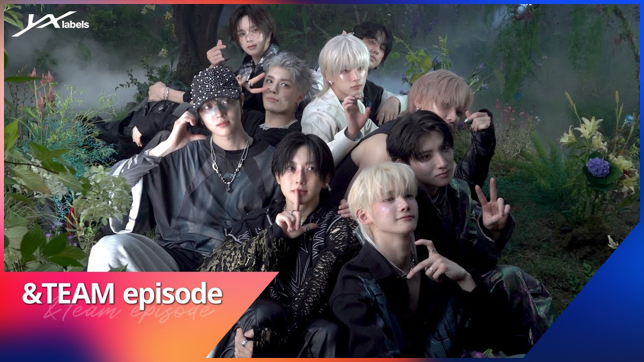Behind-the-scenes cut of EJ (&TEAM)