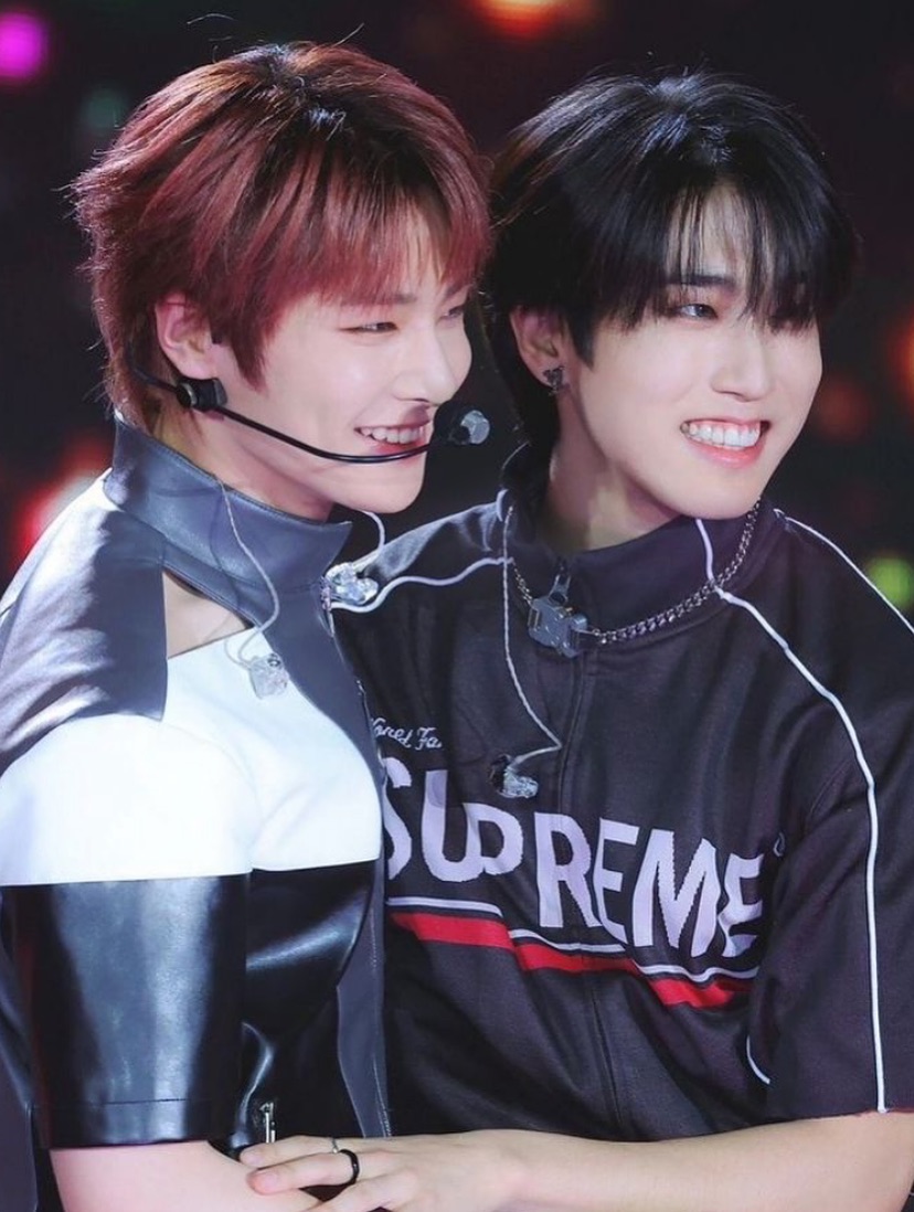 A moment captured by I.N (Stray Kids)'s fan