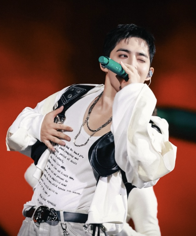 Momen yang diabadikan oleh penggemar S.Coups (SEVENTEEN)