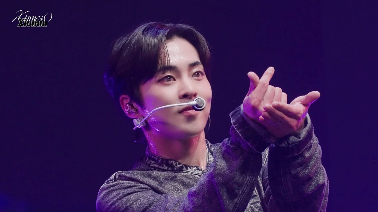 Behind-the-scenes cut of Xiumin (EXO)