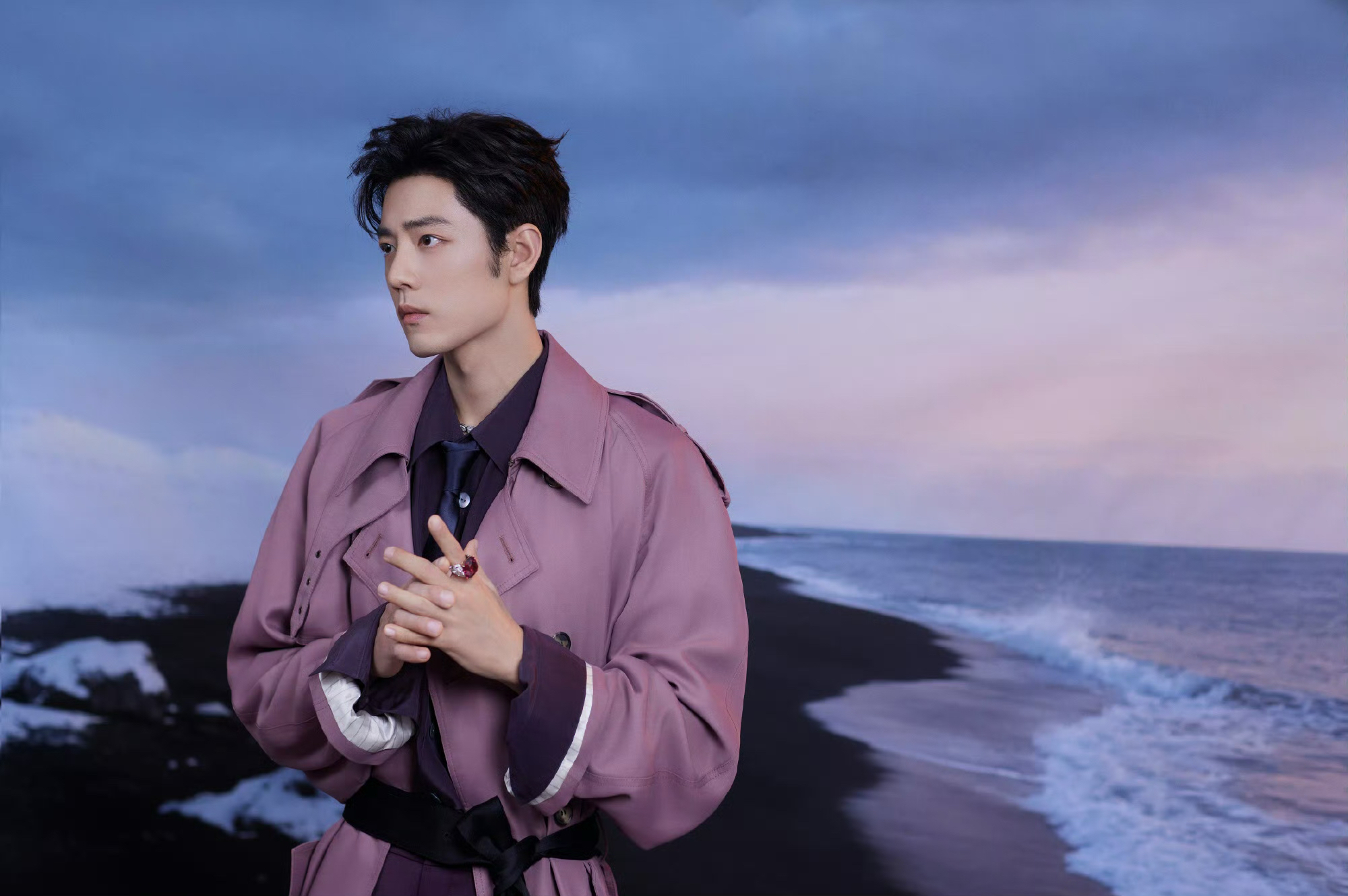 Recent activity shot of Xiao Zhan