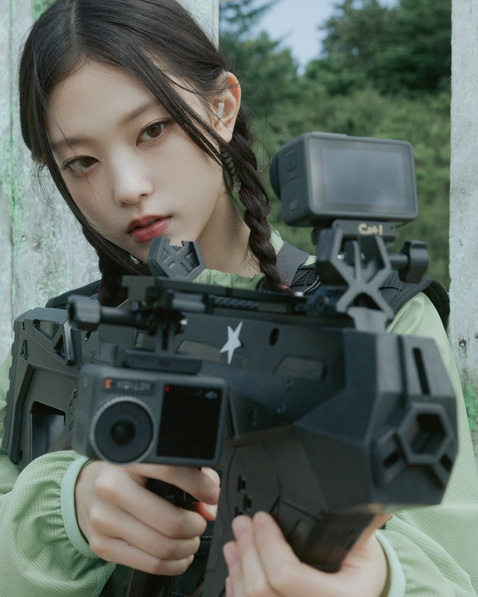 A moment captured by Haerin (NewJeans)'s fan