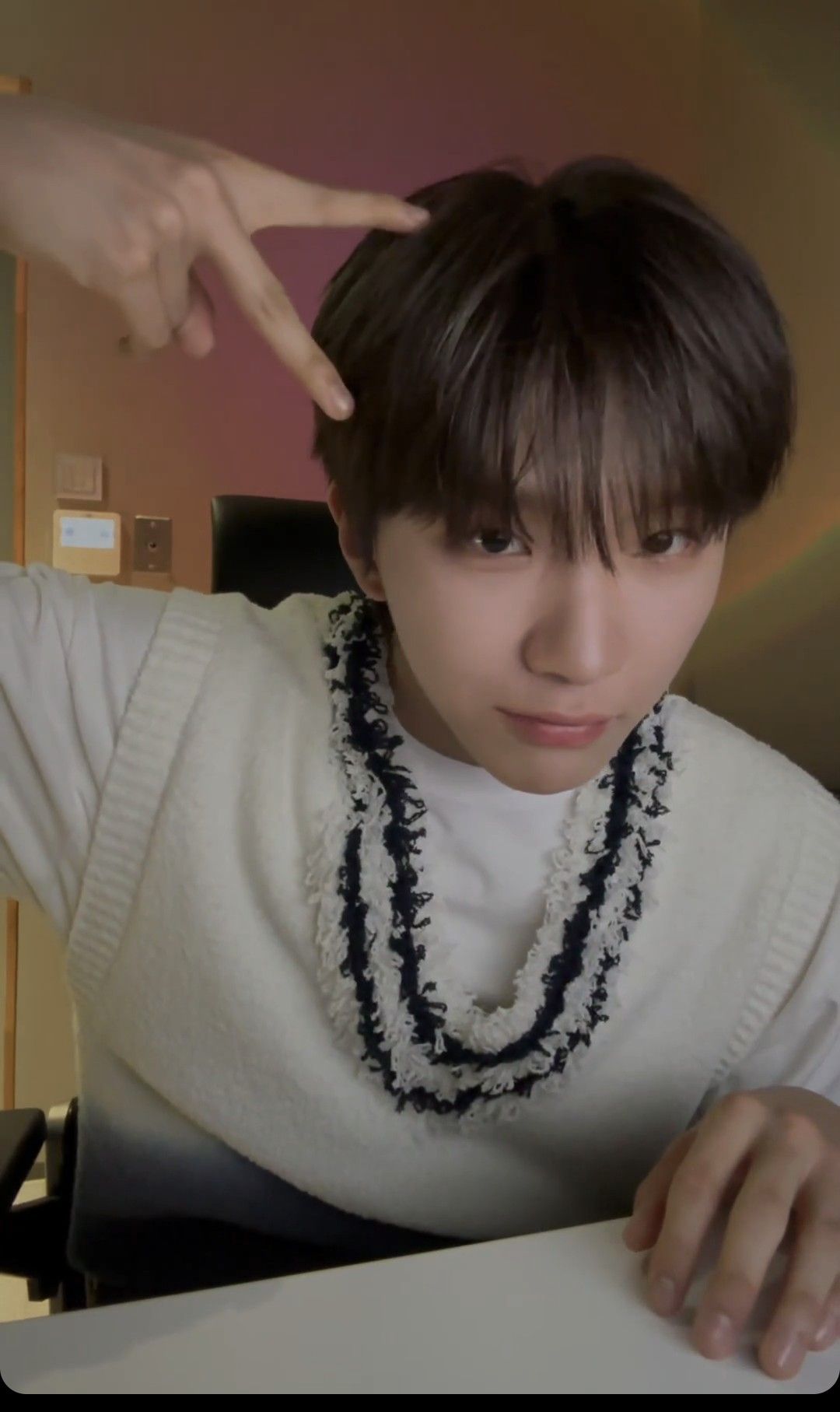 Recent activity shot of Woonhak (BOYNEXTDOOR)