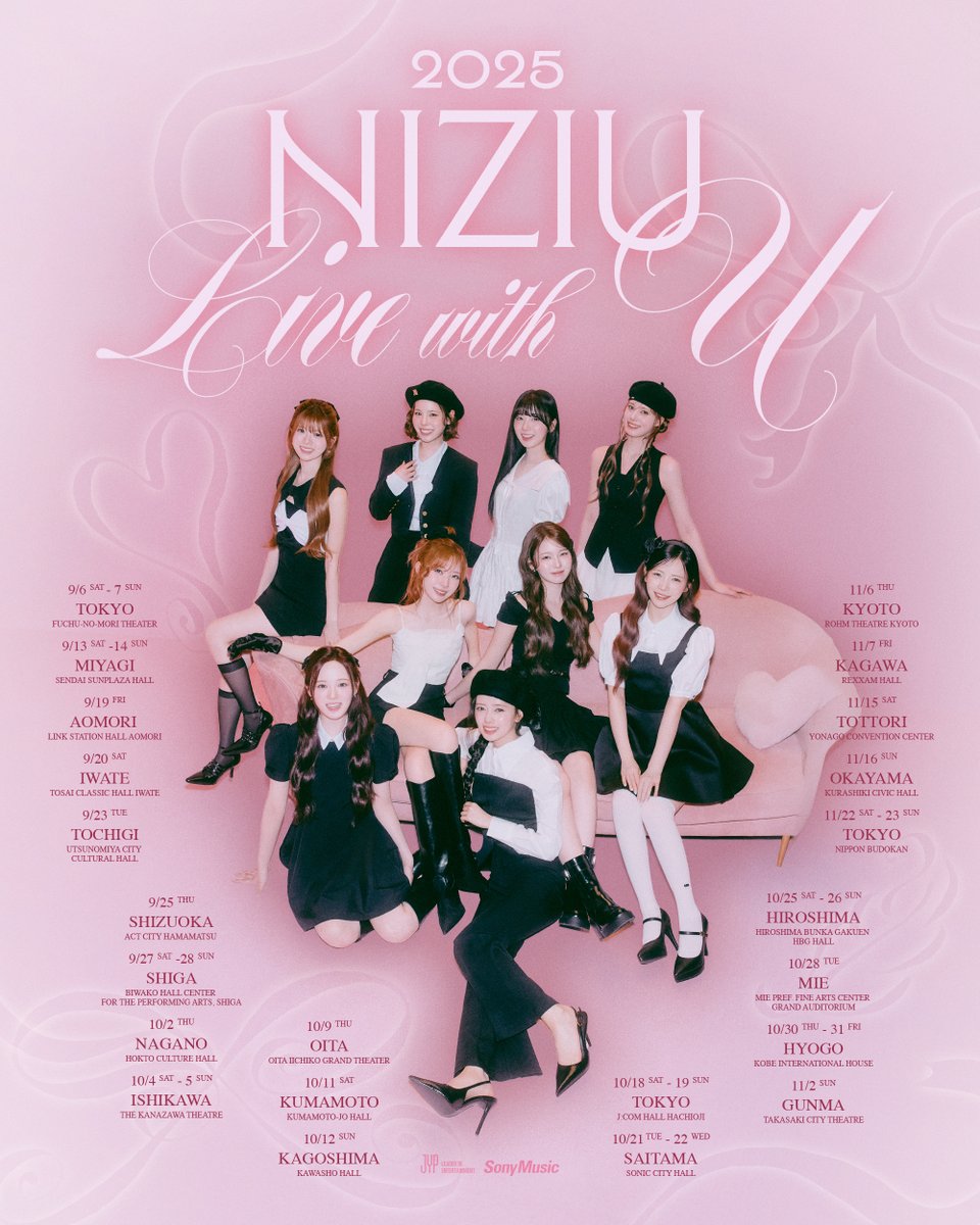 A moment captured by NiziU's fan