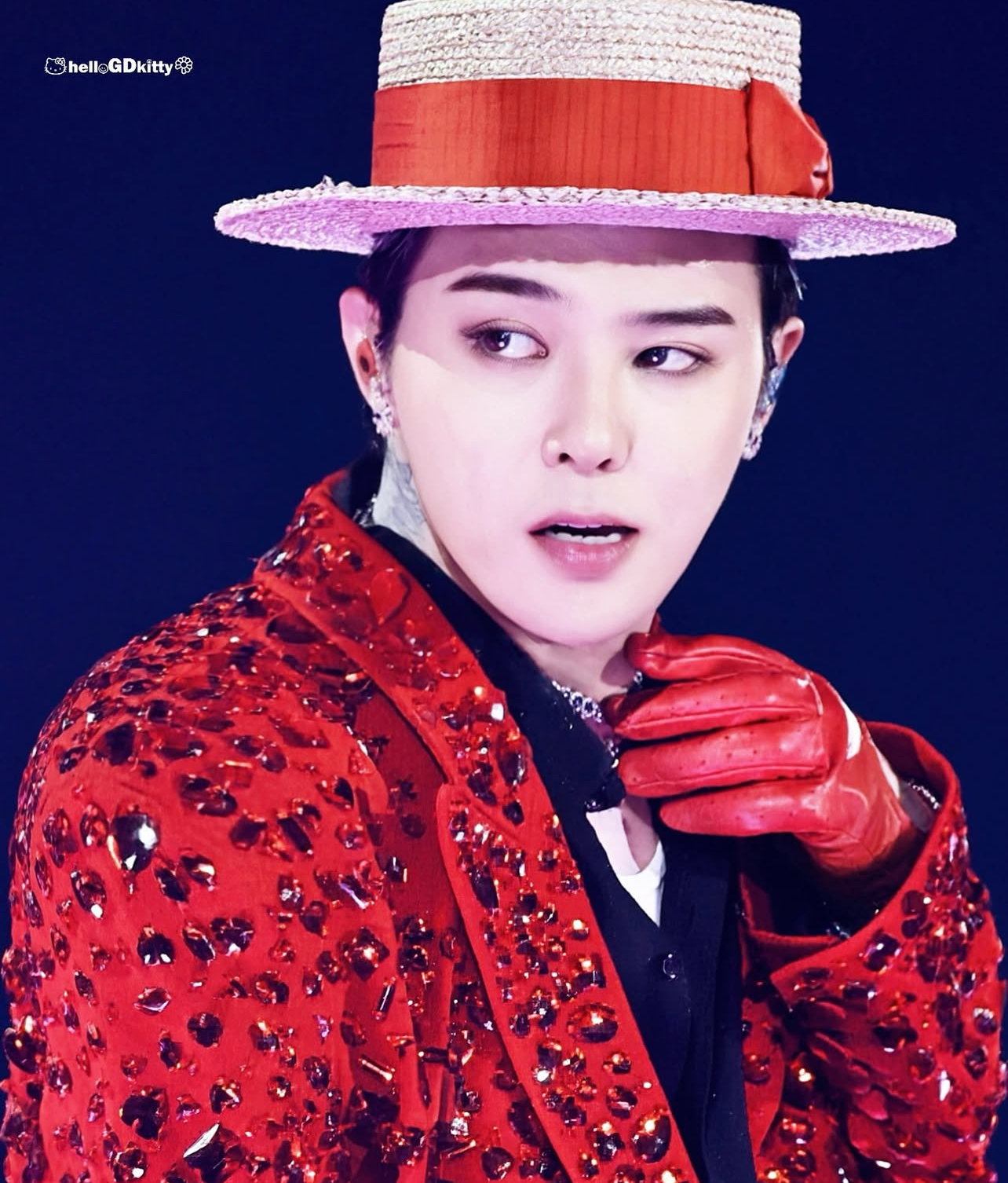 A moment captured by G-DRAGON (BIGBANG)'s fan