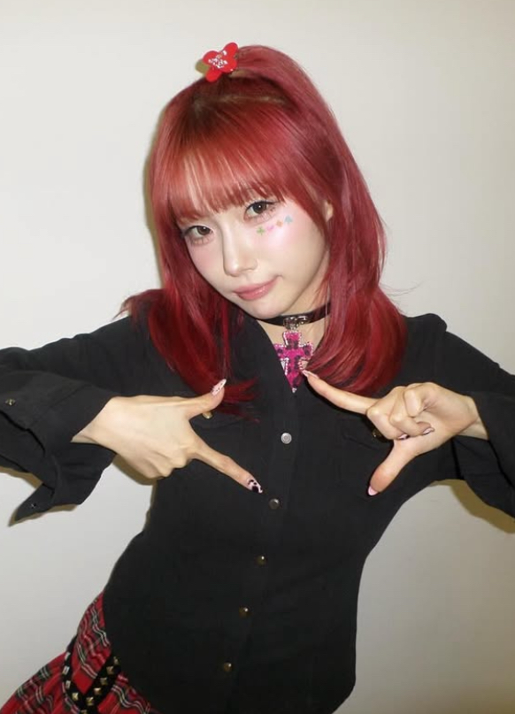 Behind-the-scenes cut of Seo Youngeun (Kep1er)