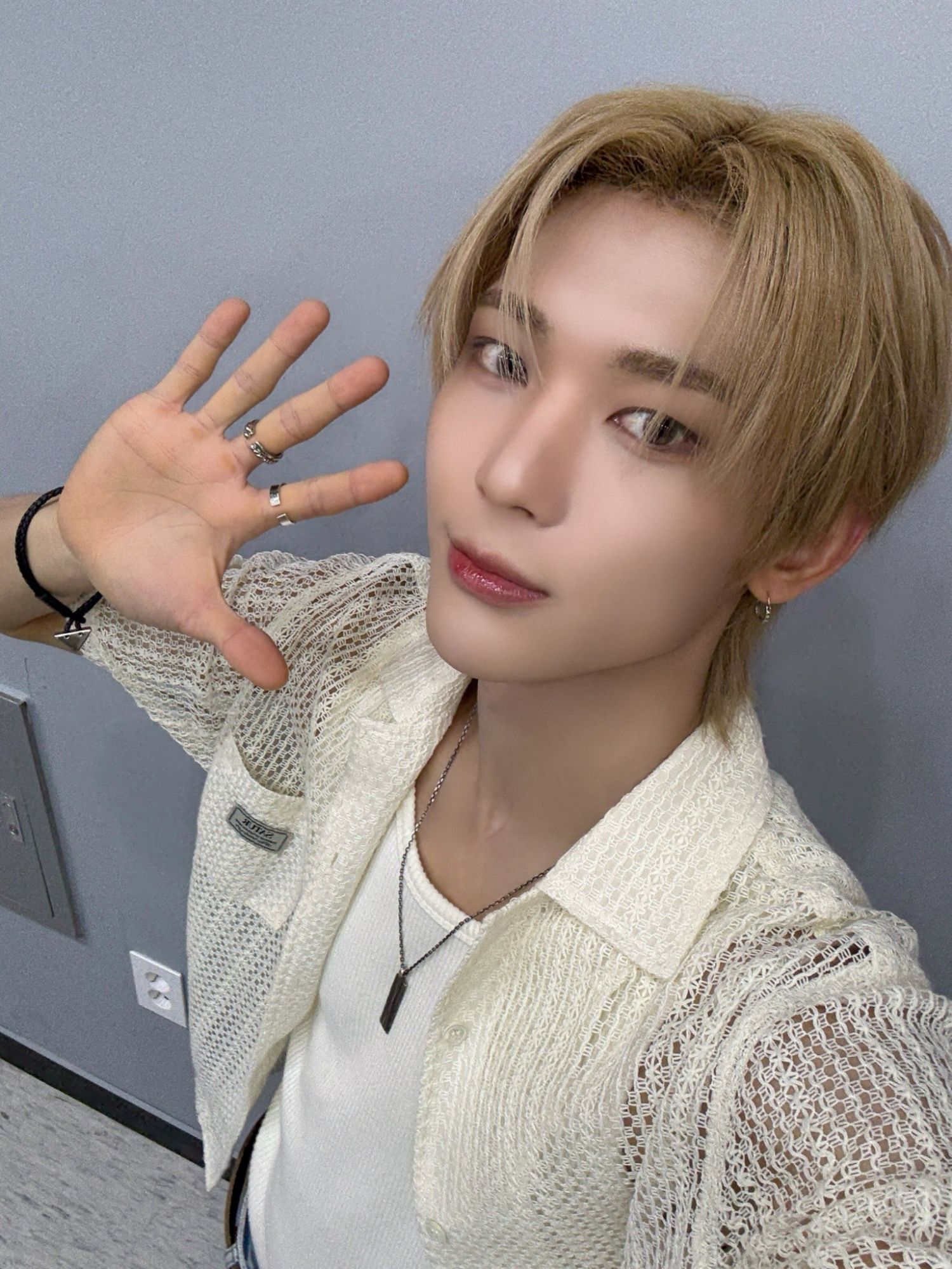 Recent activity shot of Siyun (NOWZ)