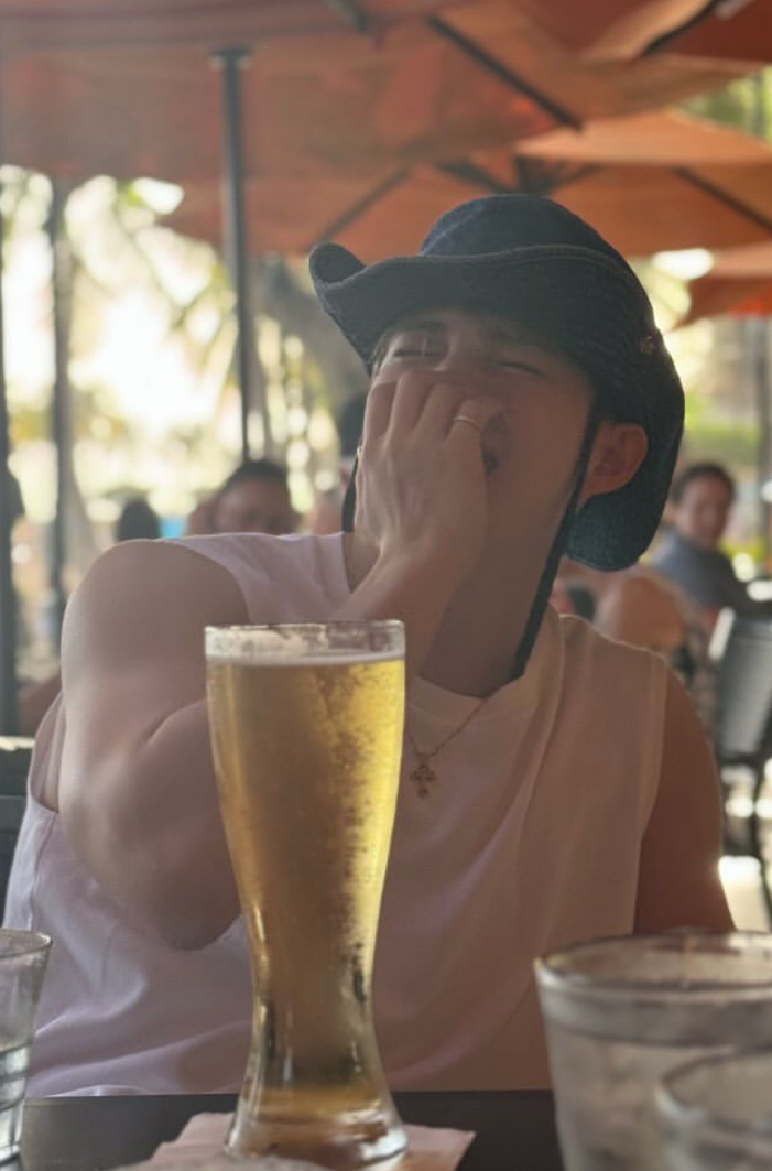 A moment captured by S.Coups (SEVENTEEN)'s fan