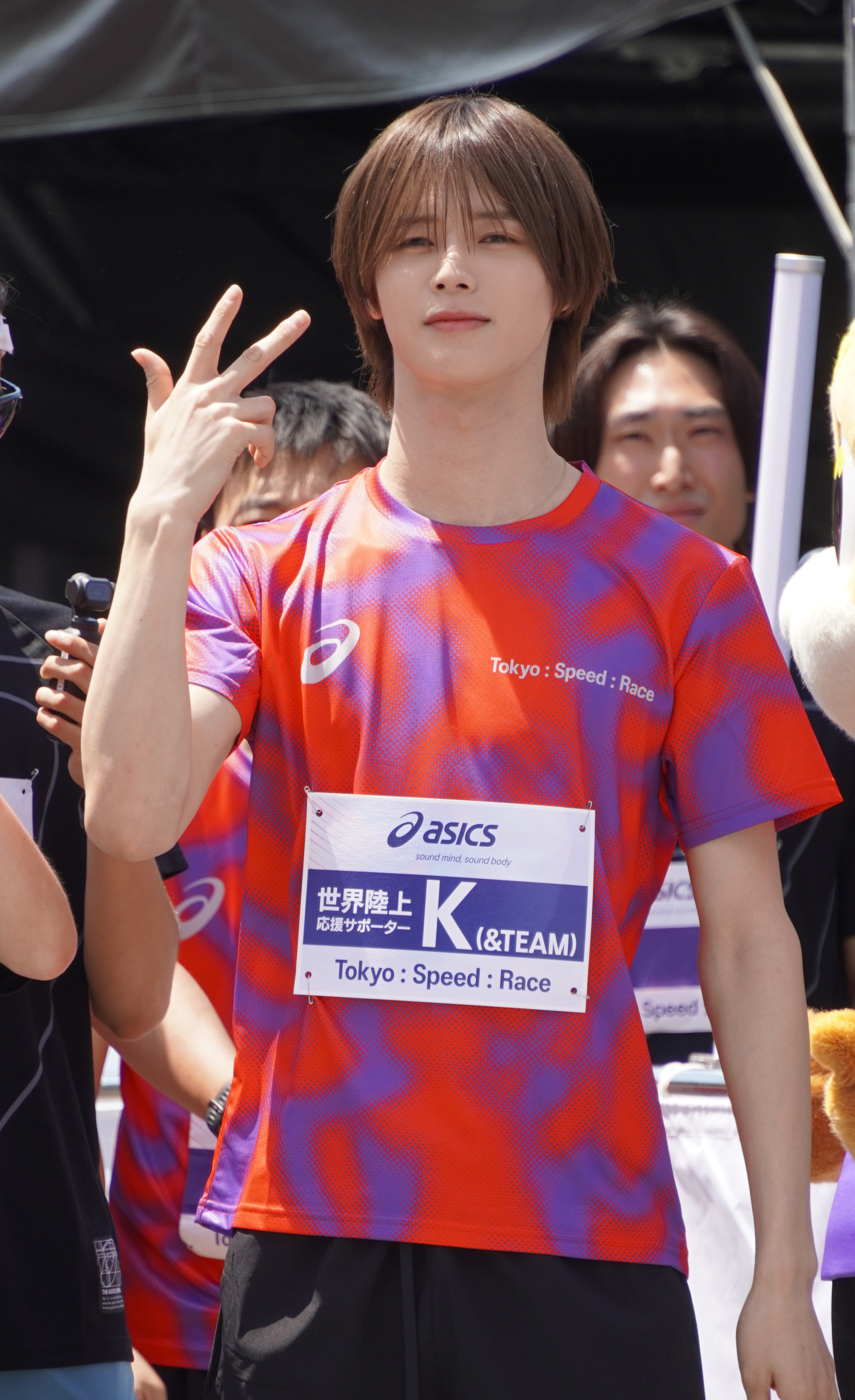 Recent activity shot of K (&TEAM)