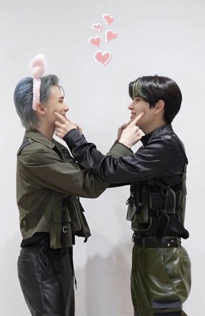 Behind-the-scenes cut of Seungmin (Stray Kids)