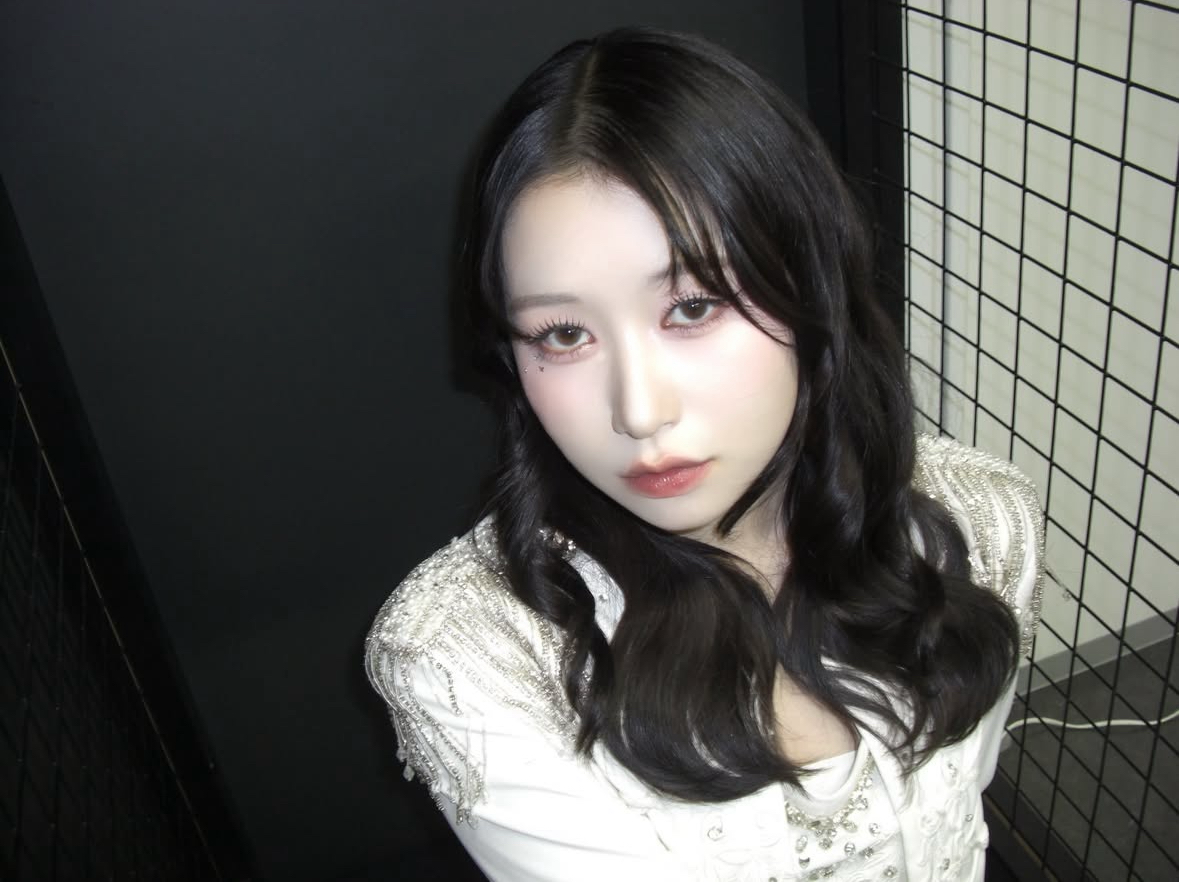 Recent activity shot of Kasahara Momona (ME:I)