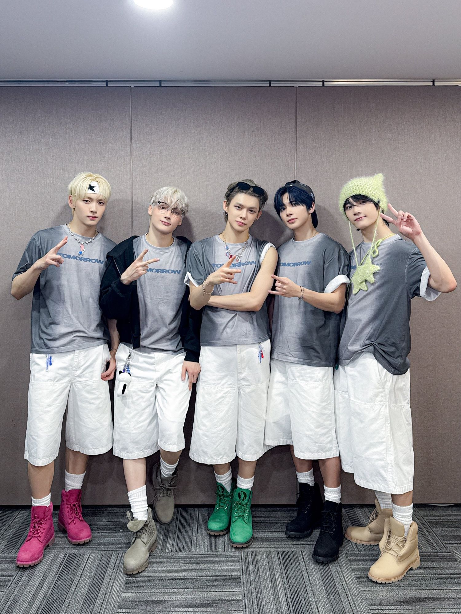 Recent activity shot of TOMORROW X TOGETHER