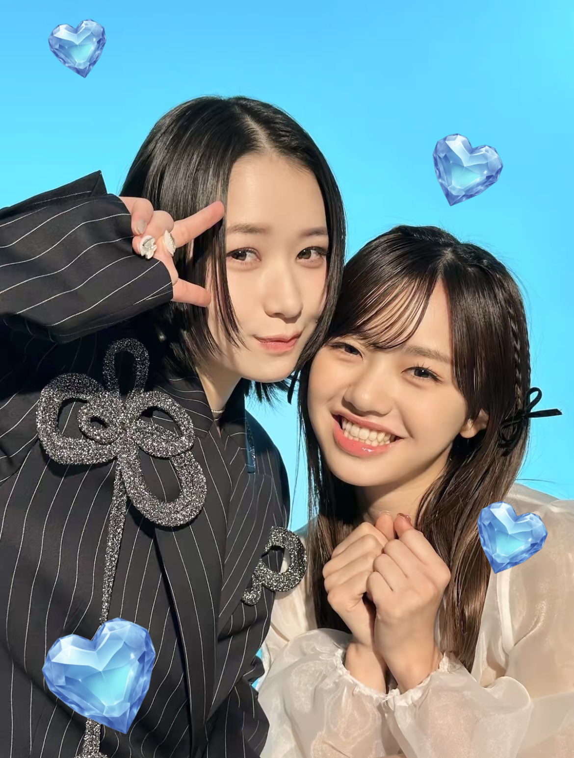 Recent activity shot of Kasahara Momona (ME:I)