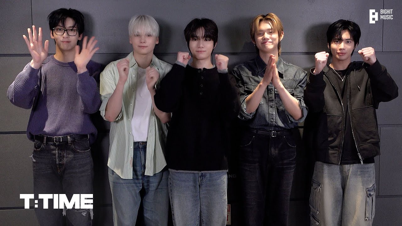 Recent activity shot of TOMORROW X TOGETHER