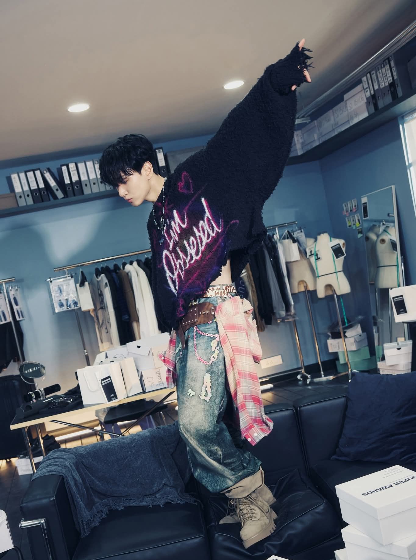 Recent activity shot of Eunhyuk (Super Junior)