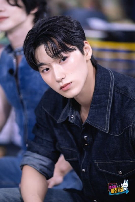 A moment captured by San (ATEEZ)'s fan