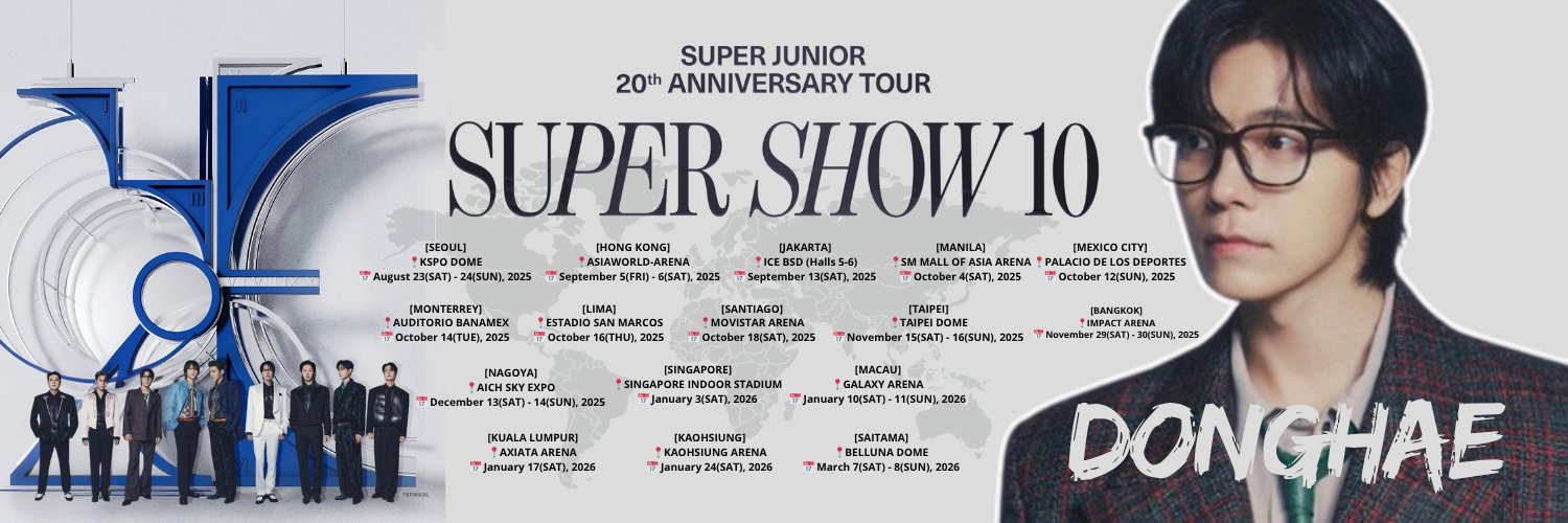 Latest photo of Donghae (Super Junior)