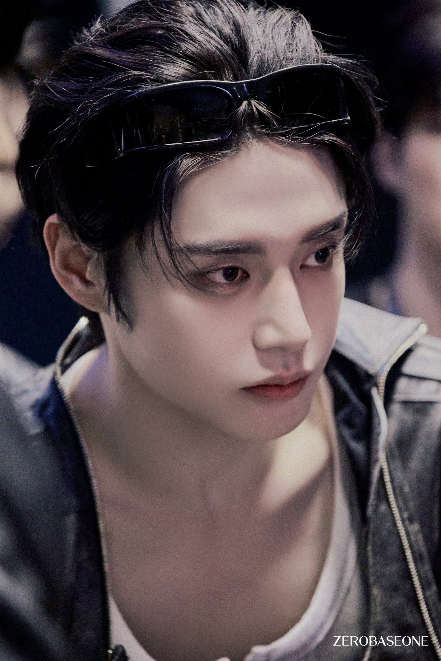 A moment captured by Kim Jiwoong (ZEROBASEONE)'s fan