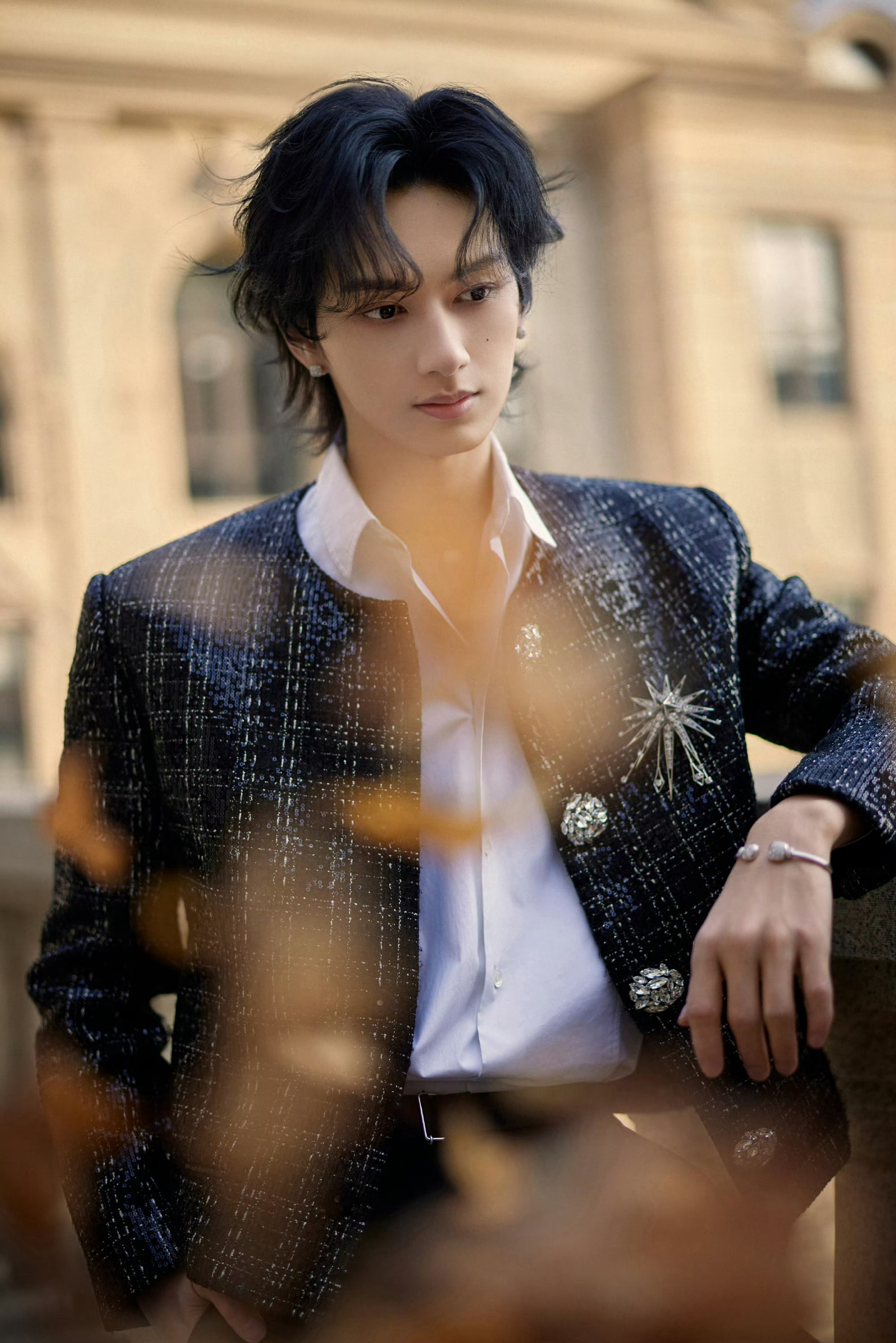 A moment captured by Jun (SEVENTEEN)'s fan