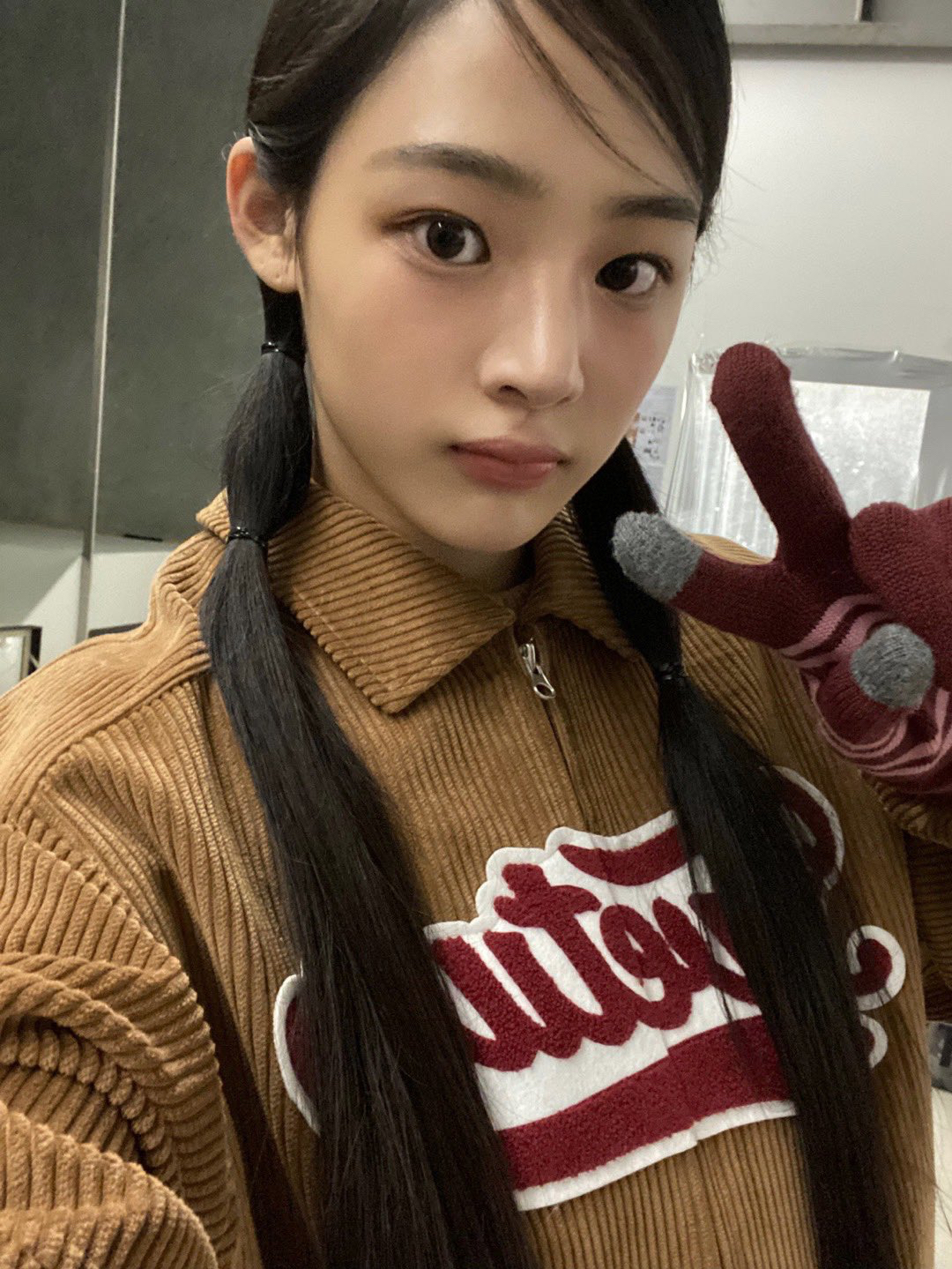 A moment captured by Minji (NewJeans)'s fan