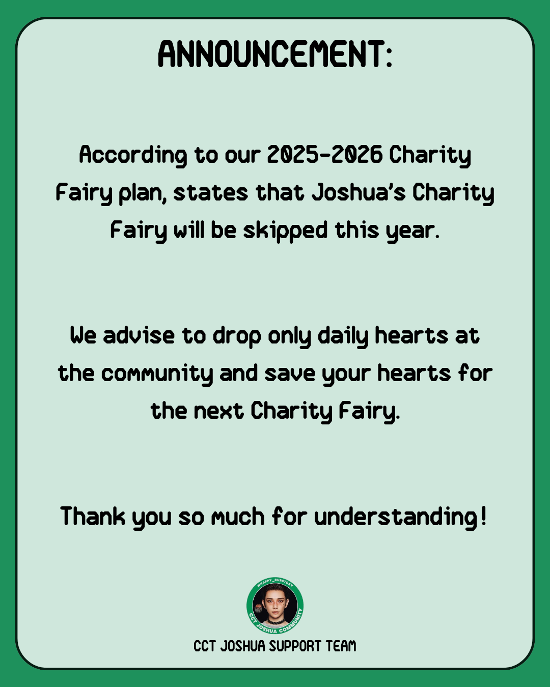 A moment captured by Joshua (SEVENTEEN)'s fan