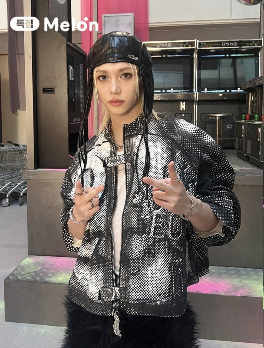 A moment captured by Felix (Stray Kids)'s fan