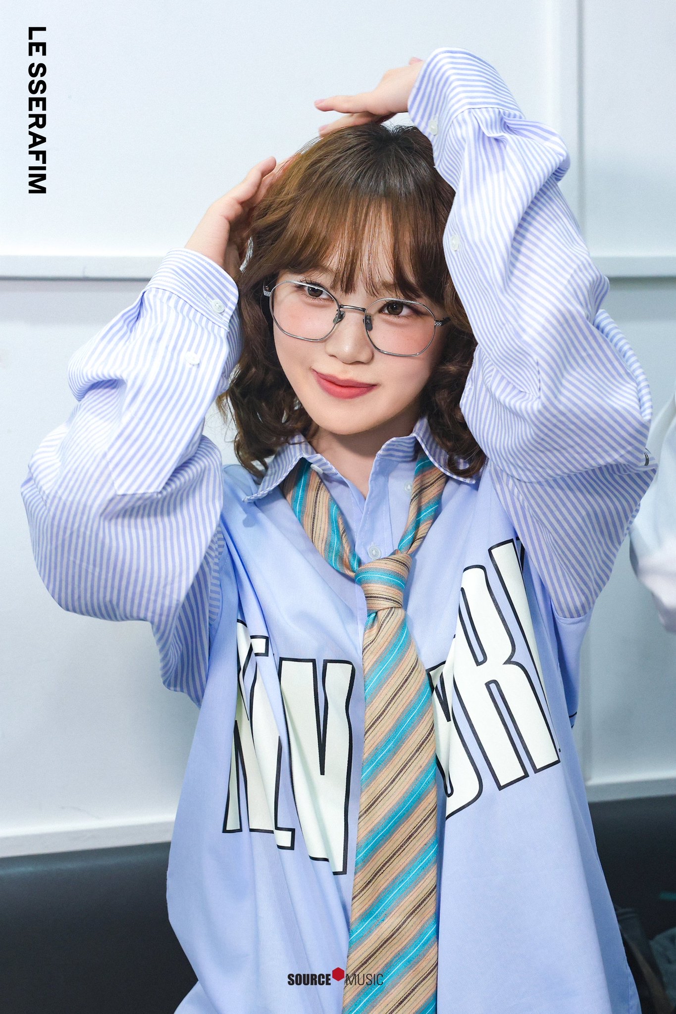 Behind-the-scenes cut of Kim Chaewon (LE SSERAFIM)