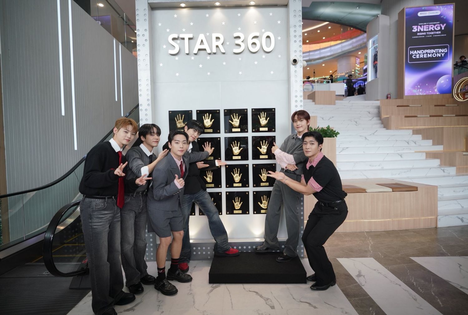 A moment captured by ONF's fan