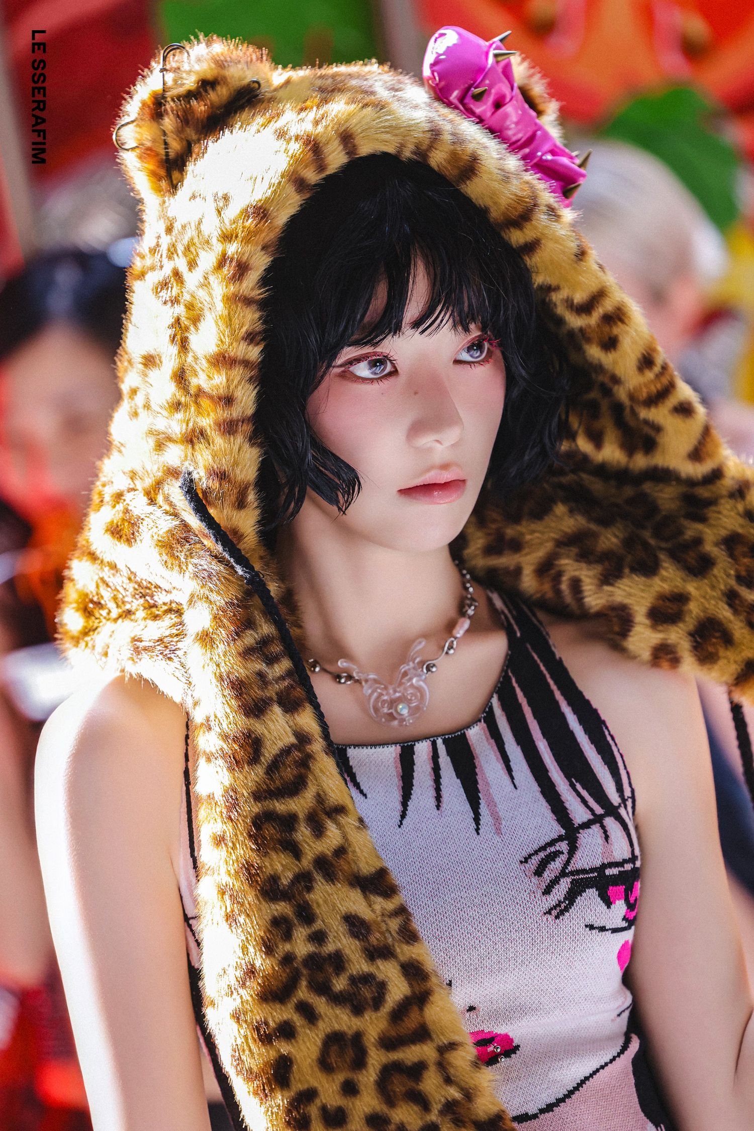 Recent activity shot of Sakura (LE SSERAFIM)