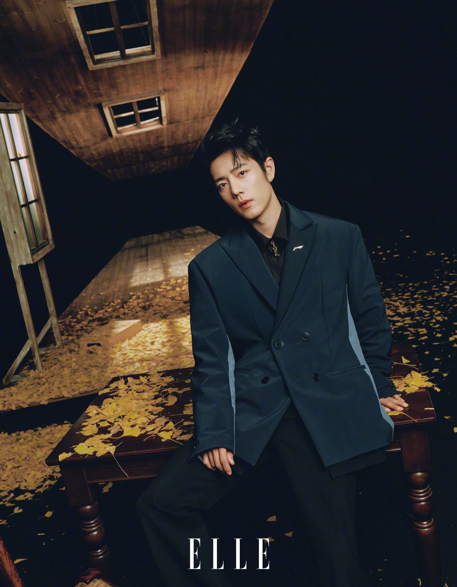 A moment captured by Xiao Zhan's fan