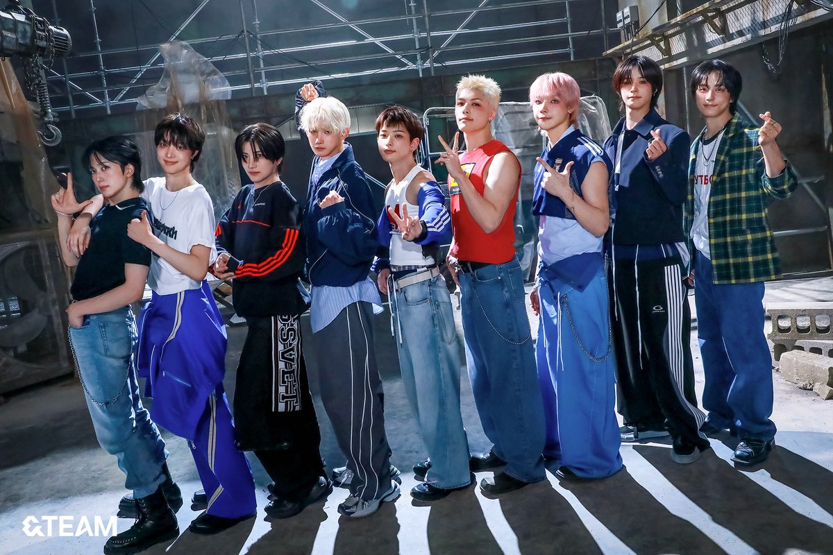 A moment captured by &TEAM's fan