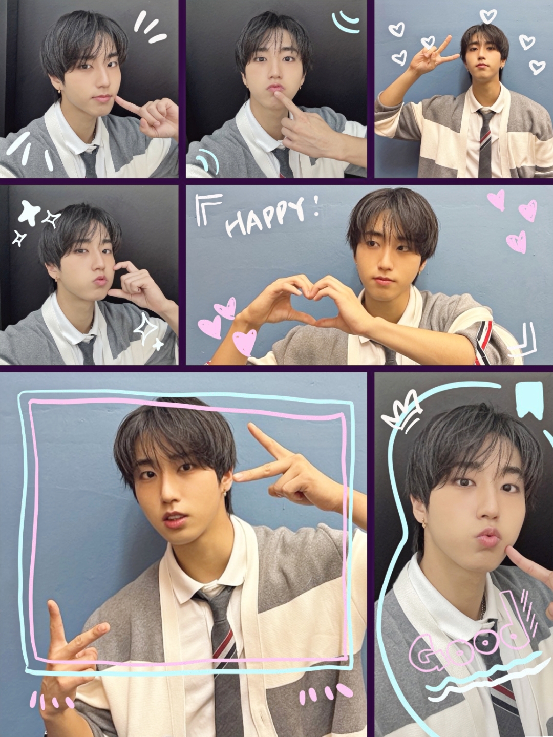 Recent activity shot of HAN (Stray Kids)