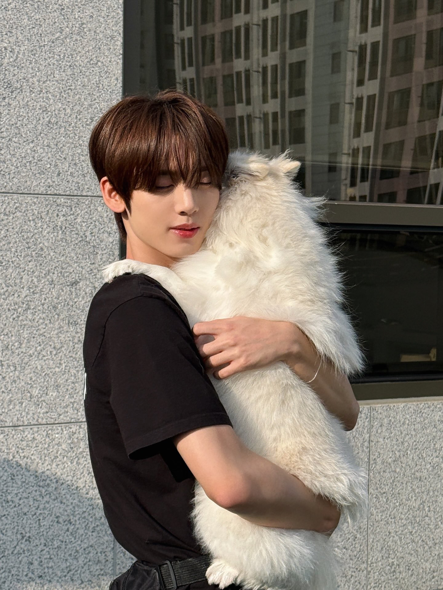 A moment captured by Han Yujin (ZEROBASEONE)'s fan