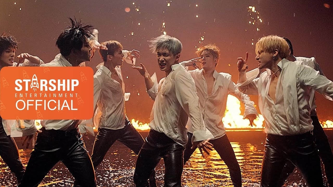 MONSTA X粉絲拍下的瞬間