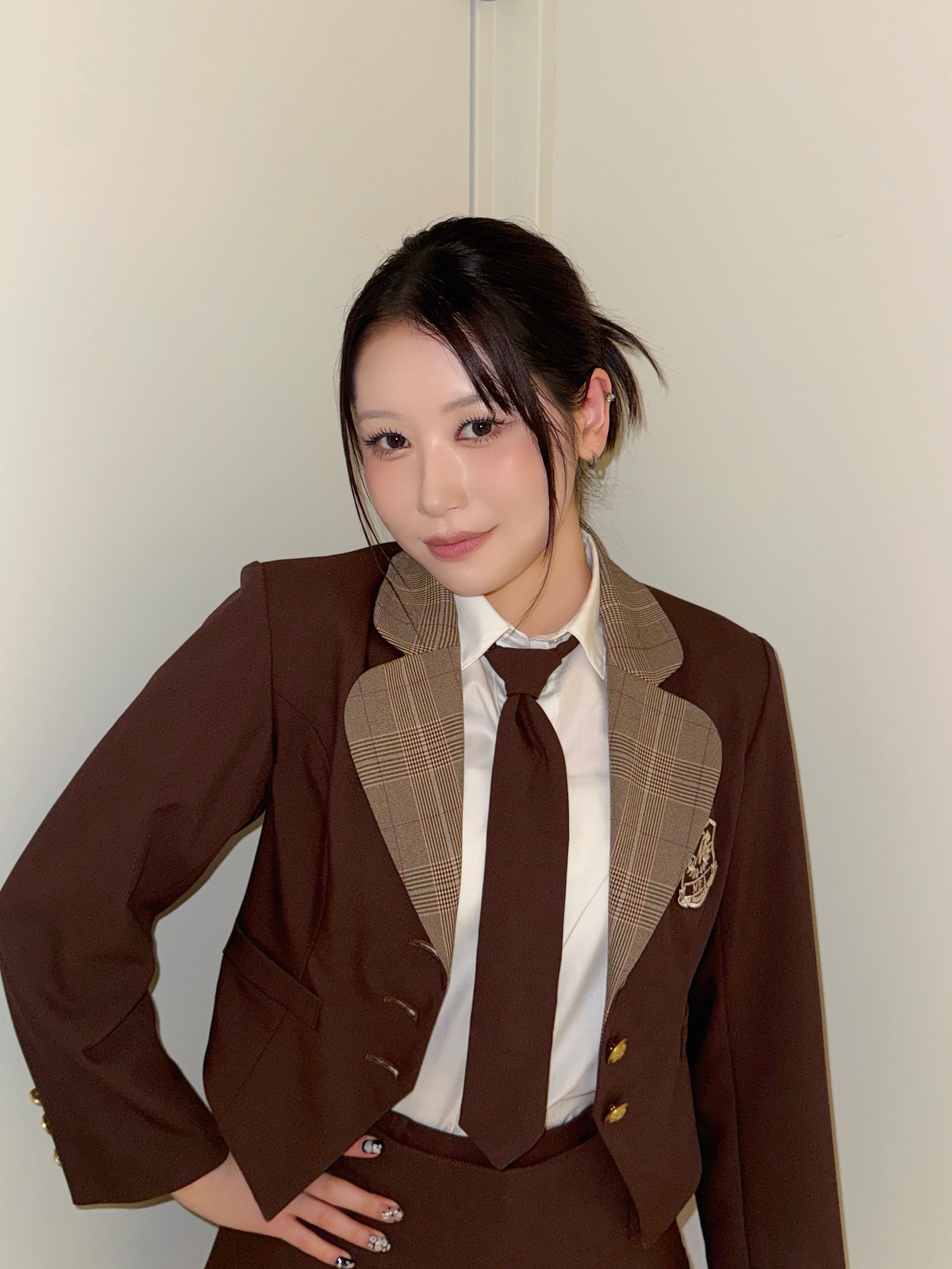 A moment captured by Kasahara Momona (ME:I)'s fan