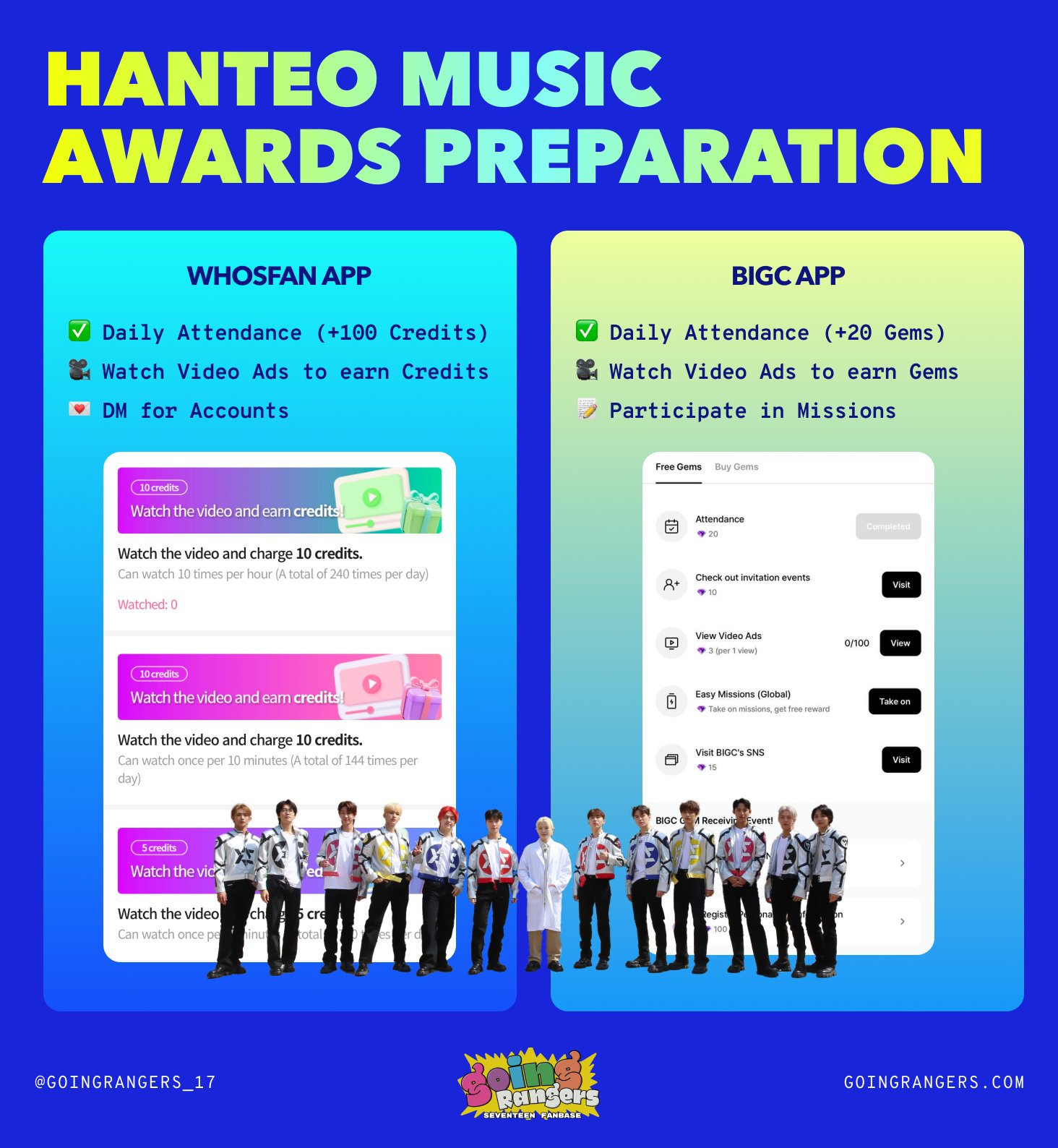 세븐틴 최근 활동샷
