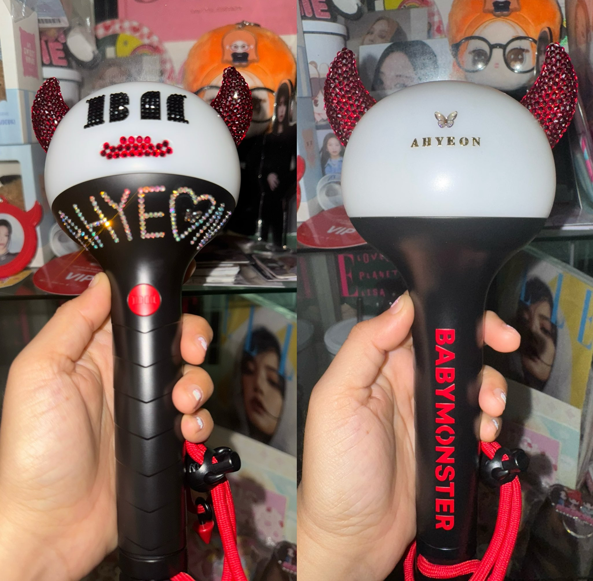 A moment captured by Ahyeon (BABYMONSTER)'s fan