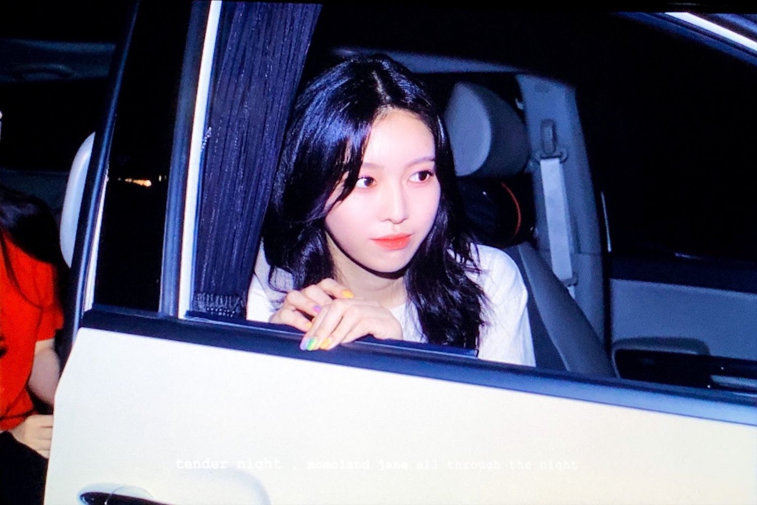 A moment captured by MOMOLAND's fan