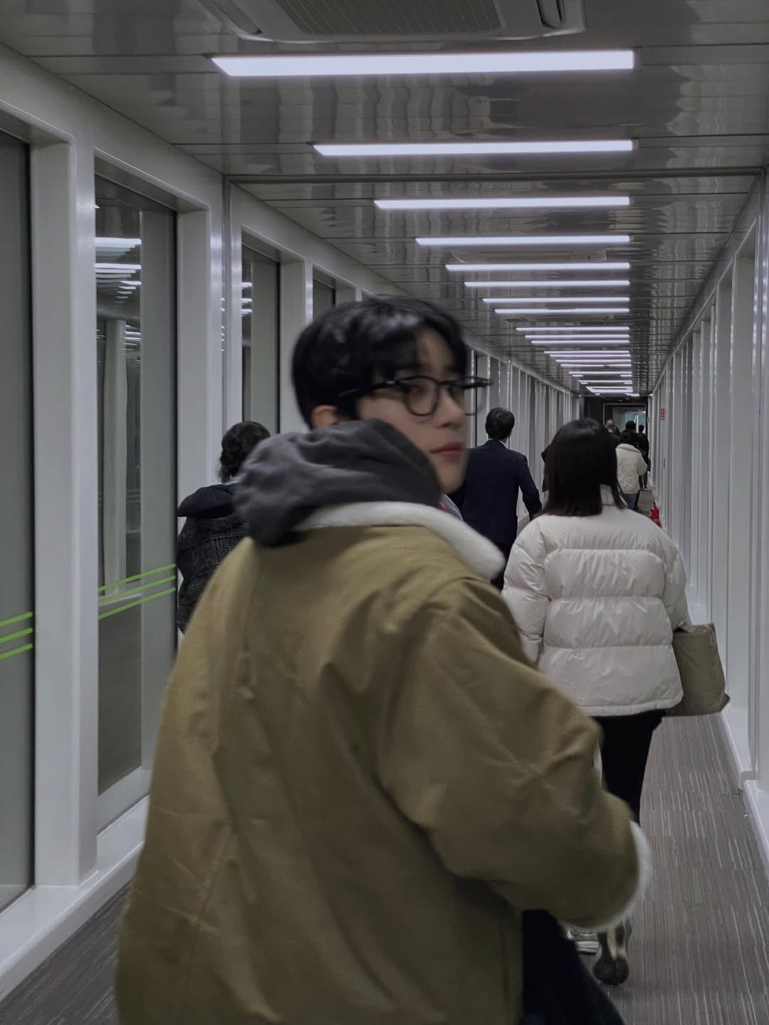 A moment captured by Han Seungwoo's fan