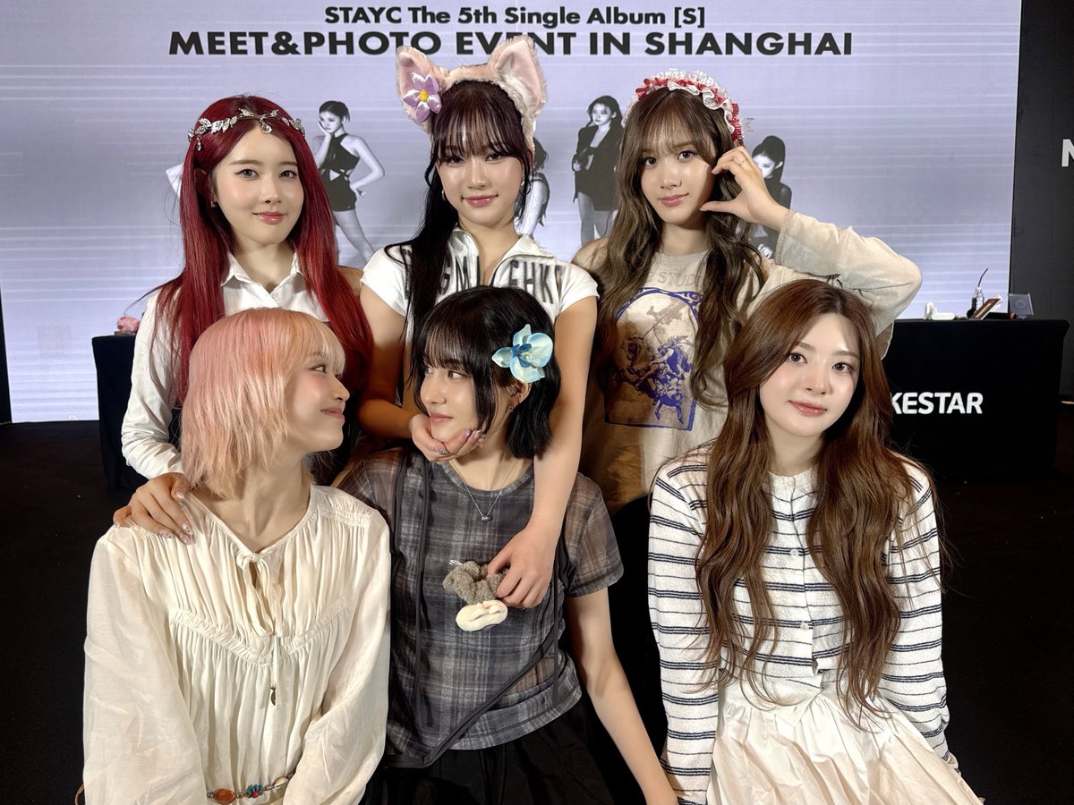 A moment captured by STAYC's fan