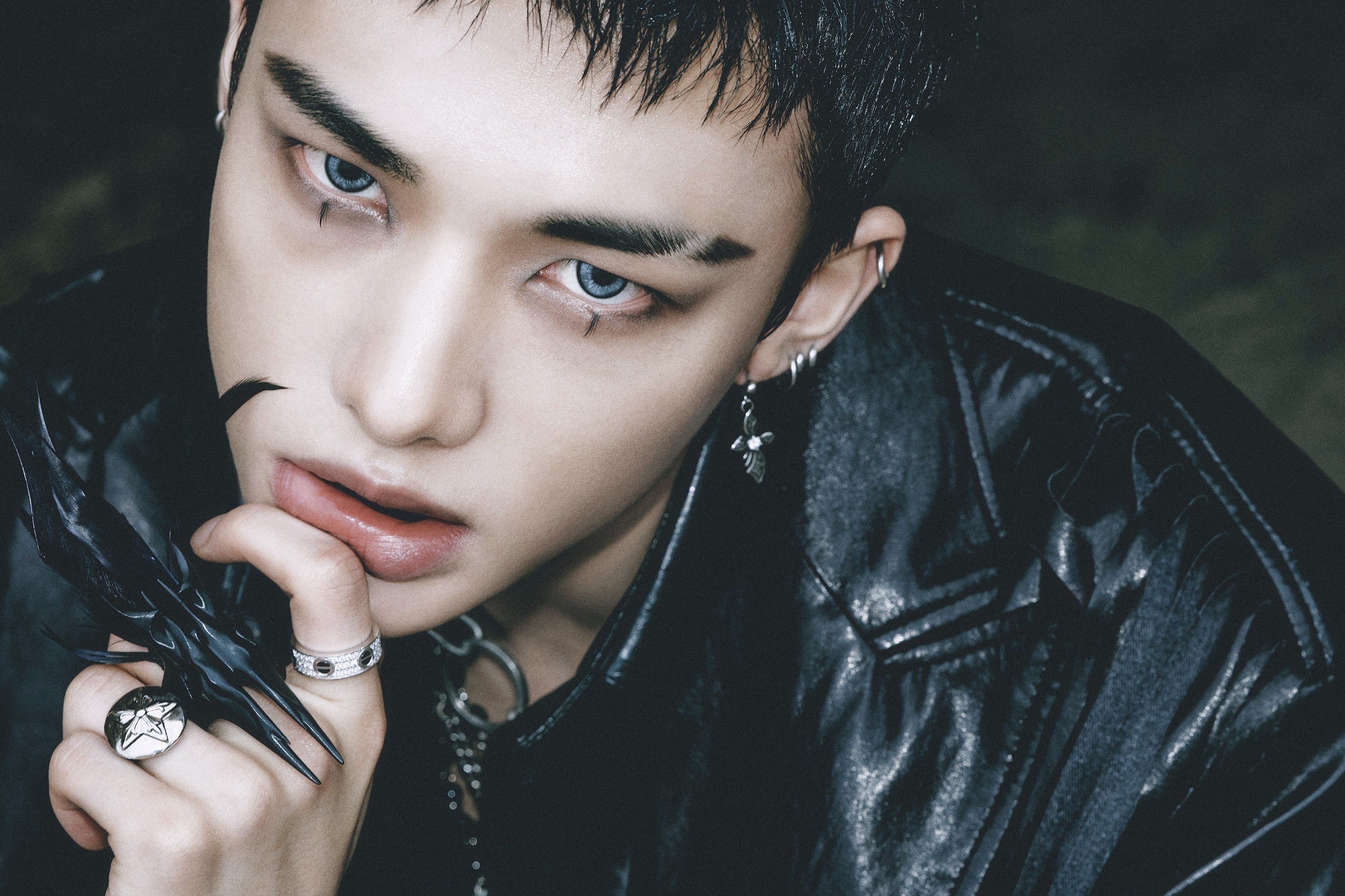 A moment captured by Hyunjin (Stray Kids)'s fan