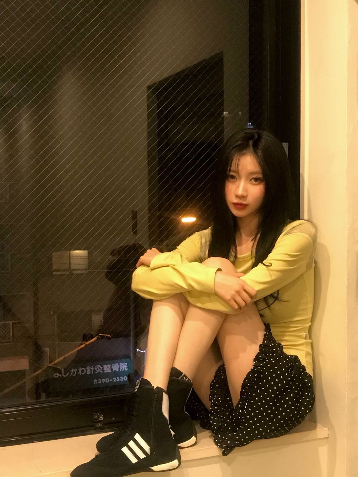Asa (BABYMONSTER)粉丝拍下的瞬间