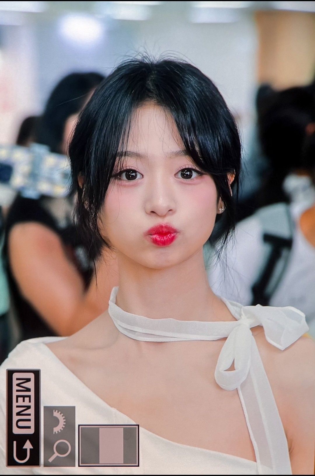 Momen yang diabadikan oleh penggemar Ahyeon (BABYMONSTER)