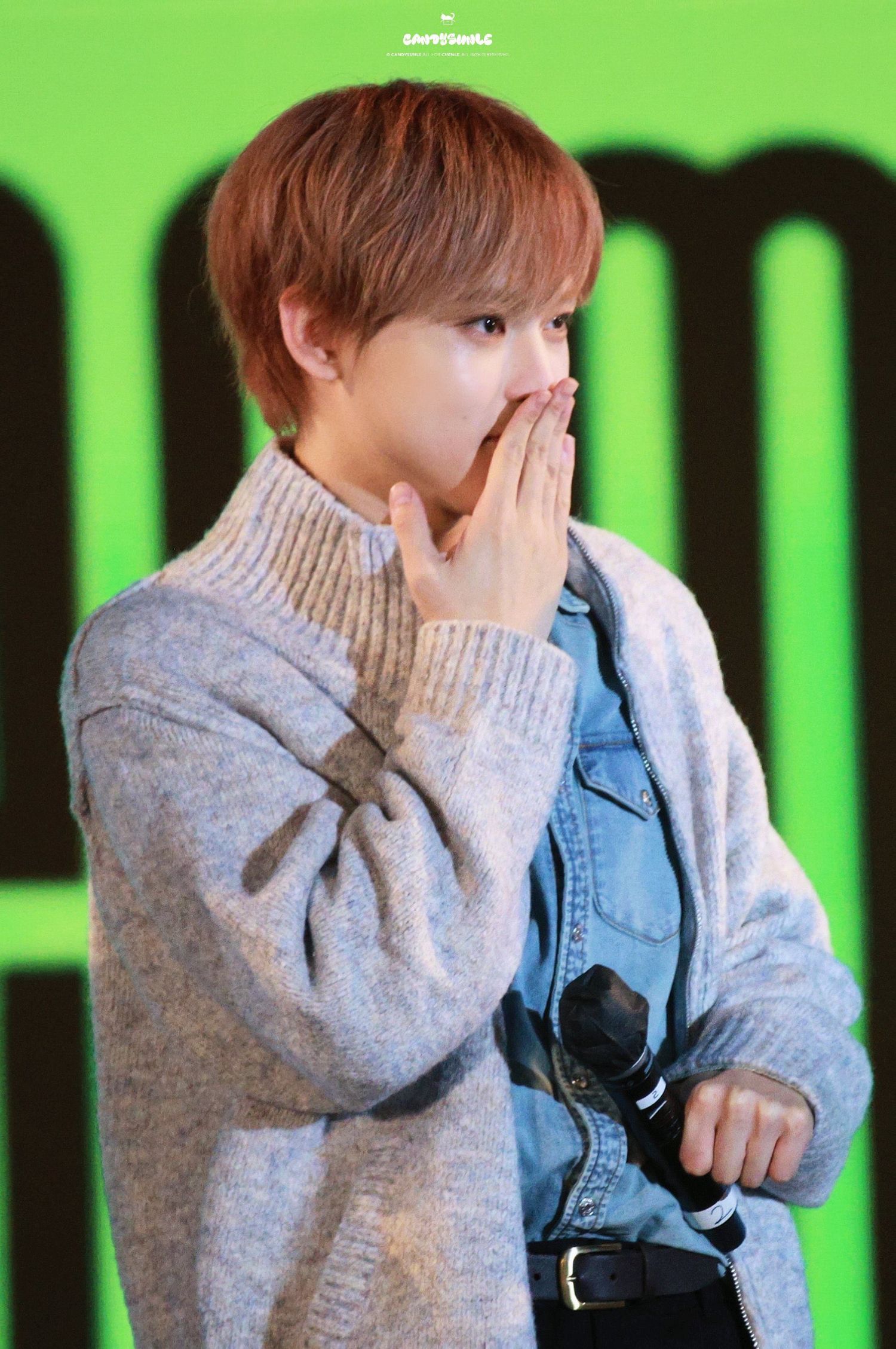 A moment captured by Chenle (NCT DREAM)'s fan