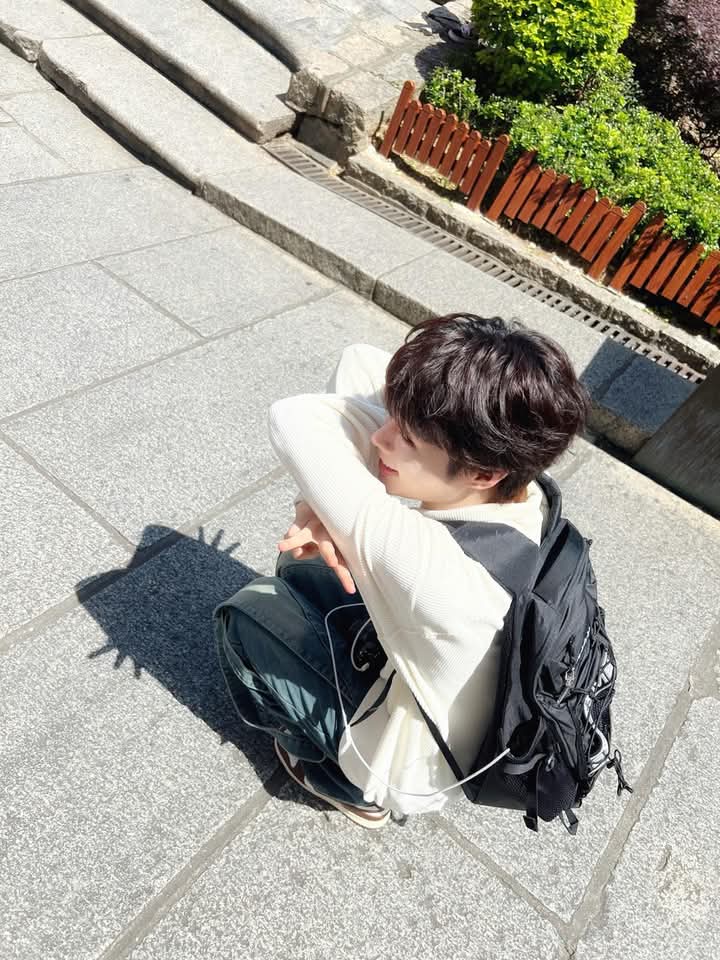 A moment captured by Hanbin (TEMPEST)'s fan